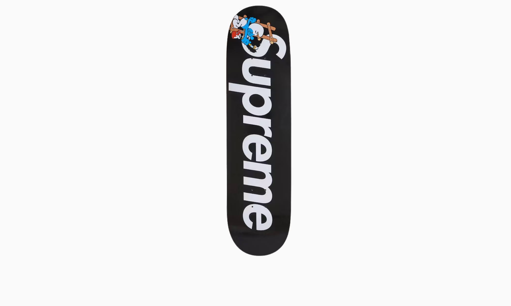 新品即納Supreme smurfs skateboard deck red スケートボード